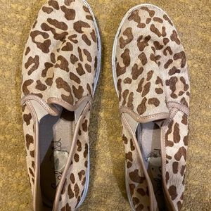 Leopard print sneakers
